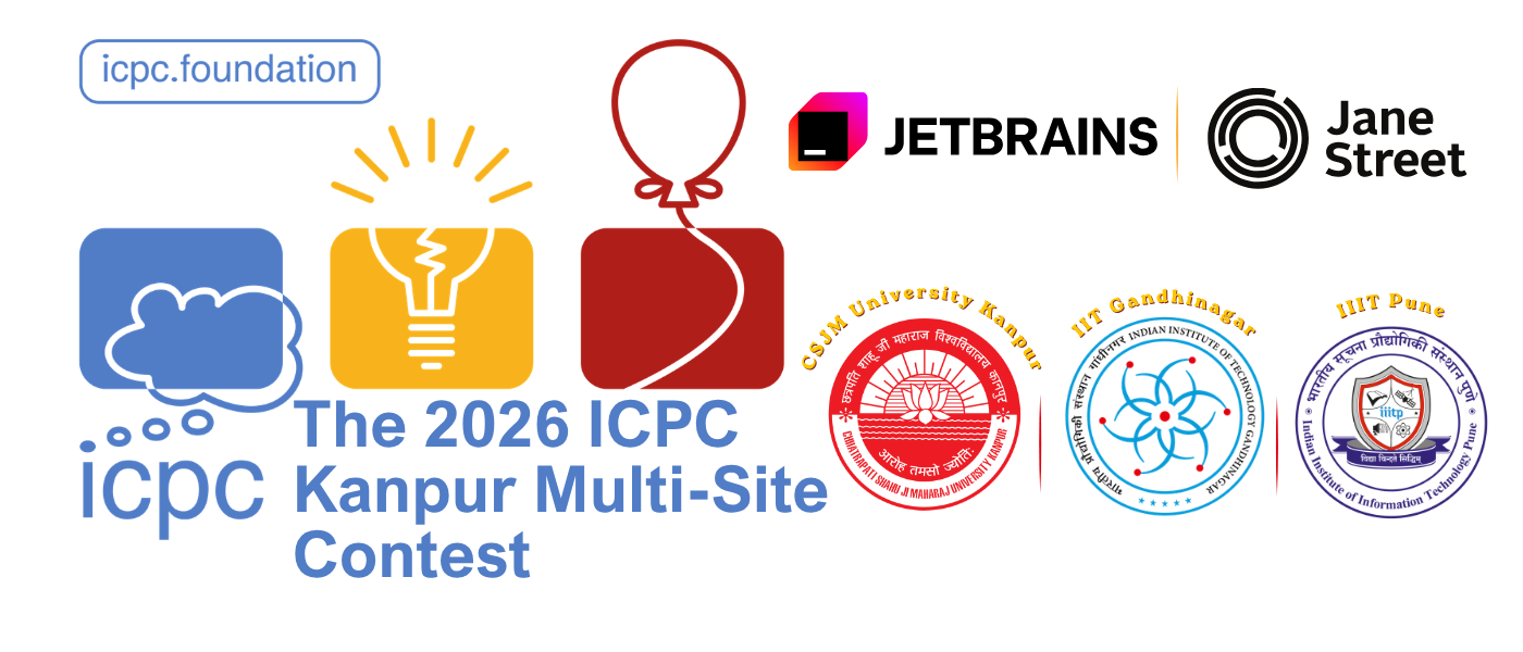 ICPC Asia West Kanpur Mulit-Site